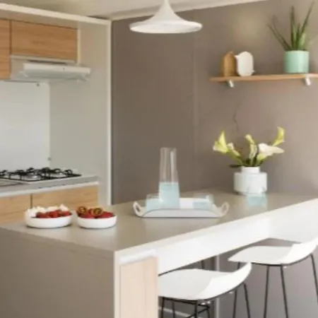 Camping Mobil-home Pour 4 Personnes Avec Terrasse à - Api-1-52-1458