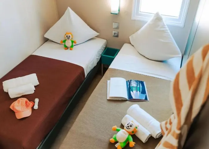 Mobil-home Pour 4 Personnes Avec Terrasse à - Api-1-52-1458 Camping *