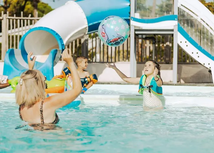 Mobil-home Pour 4 Personnes Avec Terrasse à - Api-1-52-1458 Camping Saint-Jean-de-Monts